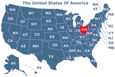 U.S.A. Bundesstaat Ohio